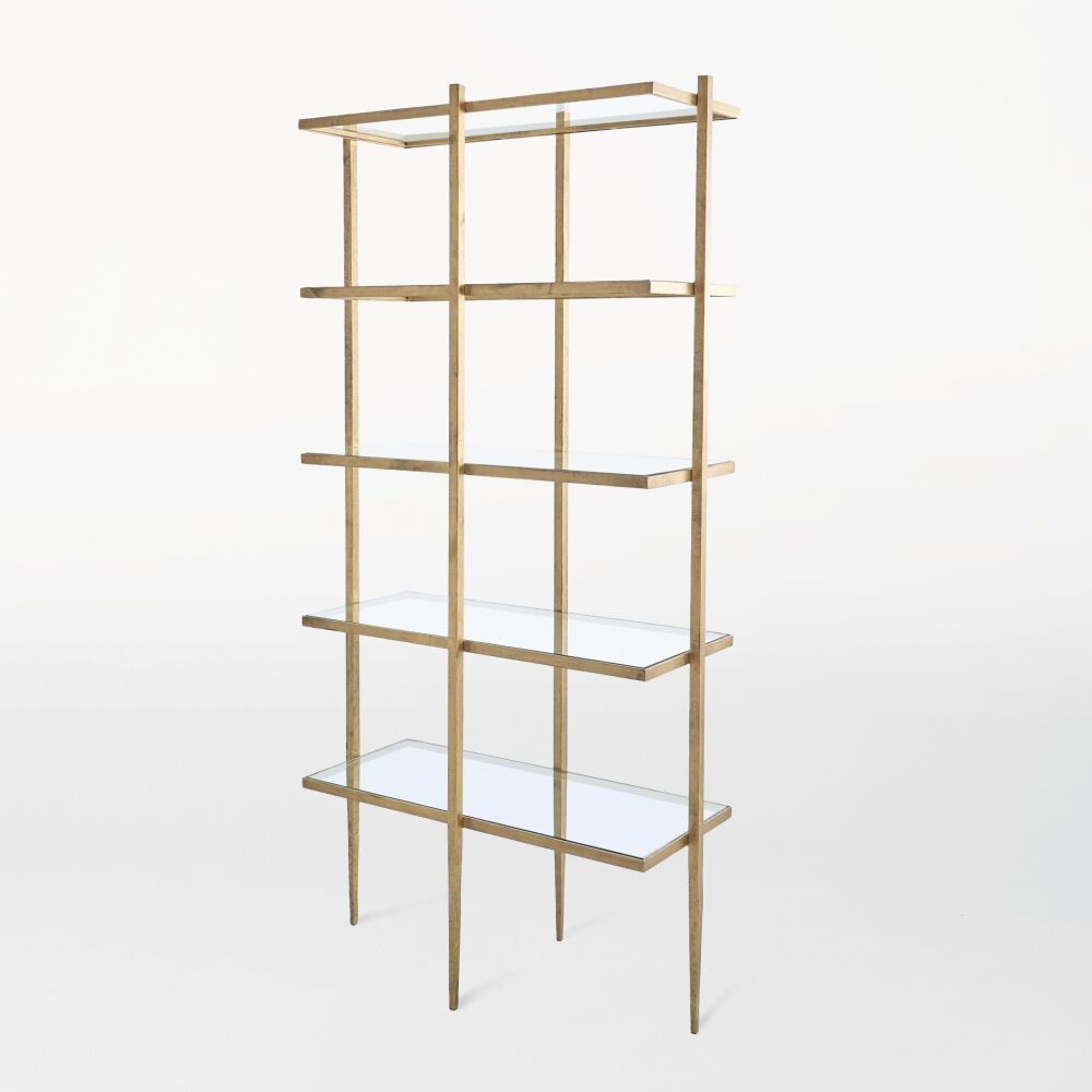 Laforge Etagere-Antique Gold