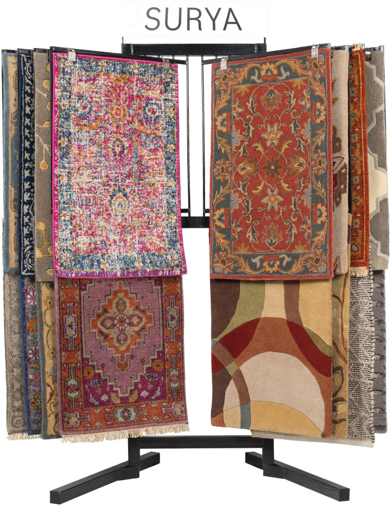 Rug Display Rack - Surya | Rugs, Lighting, Pillows, Wall Decor, Accent ...