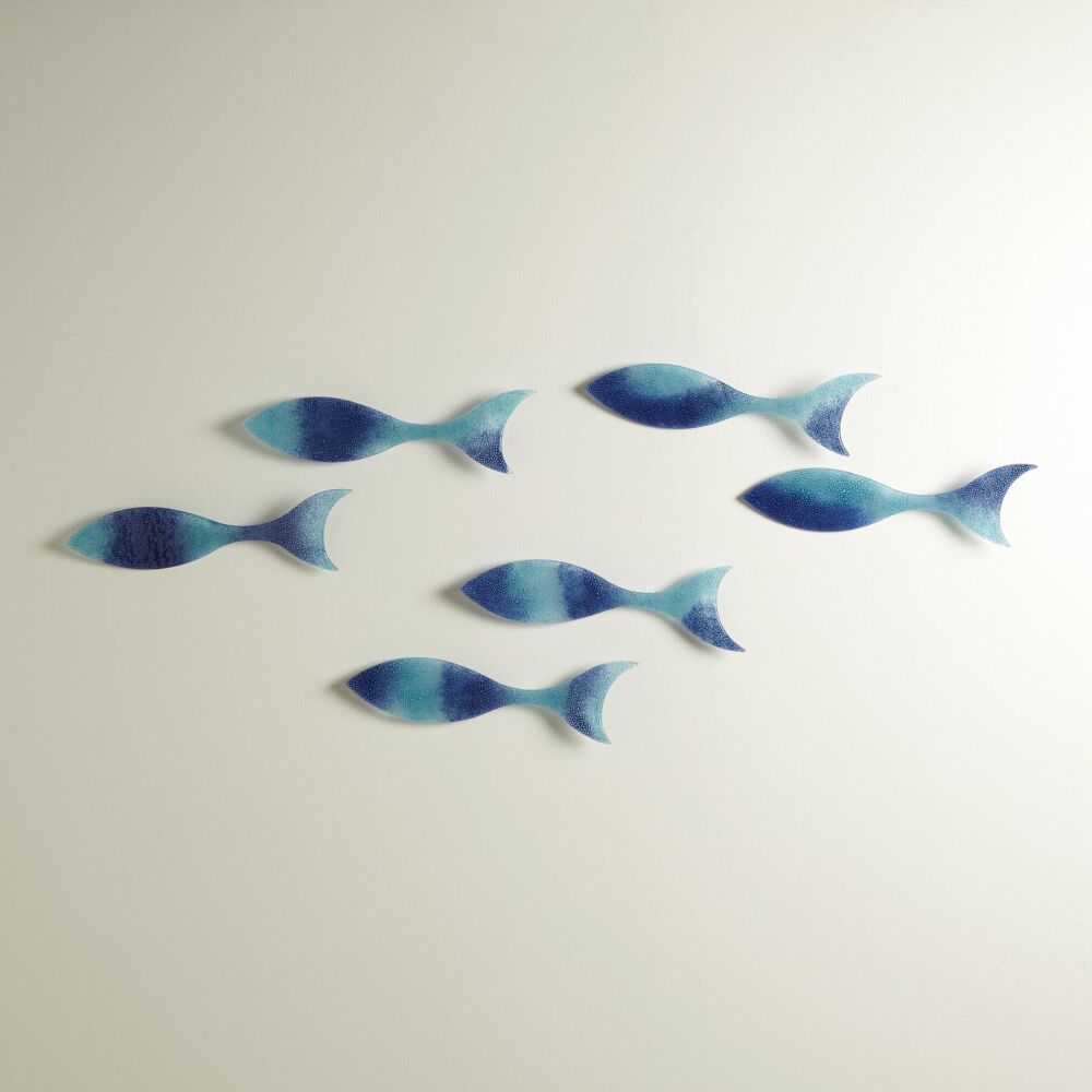 Wall Fish-Blue