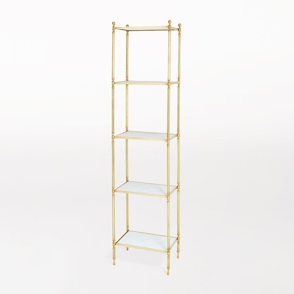 Acorn Etagere-Brass