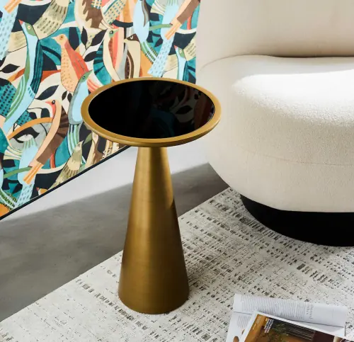 Addie Pull-Up Table - Bronze