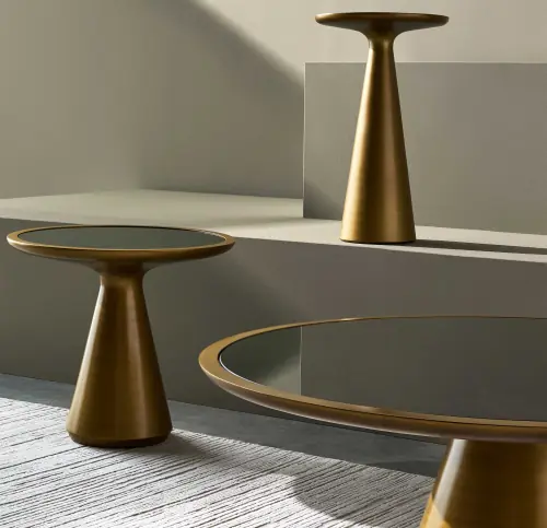 Addie Coffee Table - Bronze