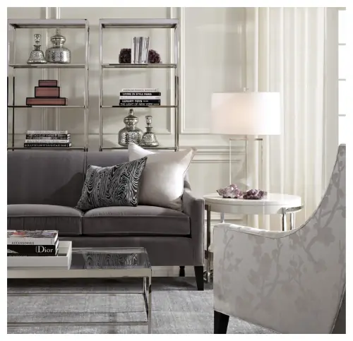 Vienna Bookcase - Stainless Steel