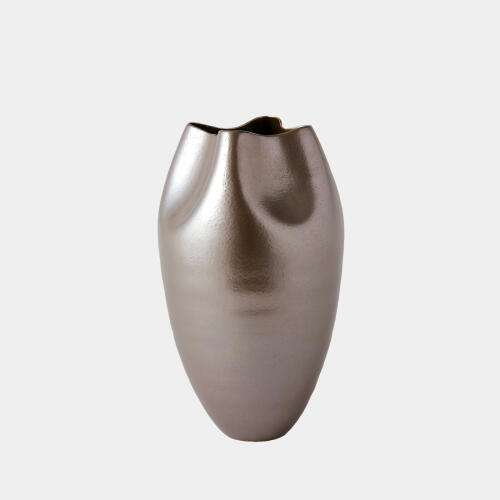Plait Vase-Silver Haze-Tall