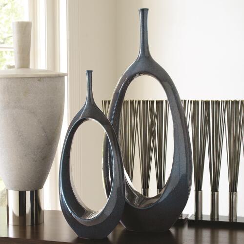 Open Ring Vase-Celestial