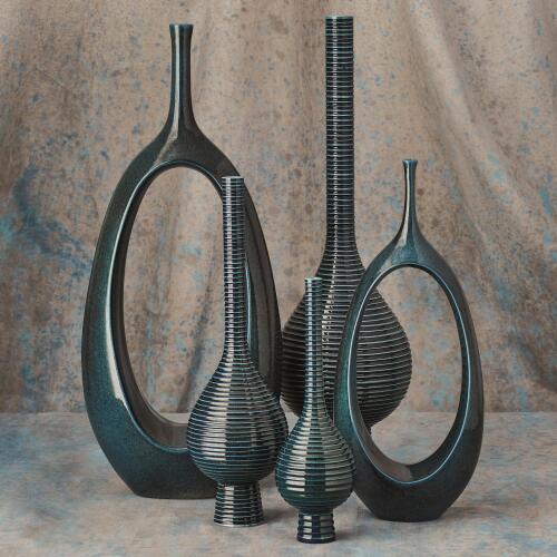 Open Ring Vase-Celestial