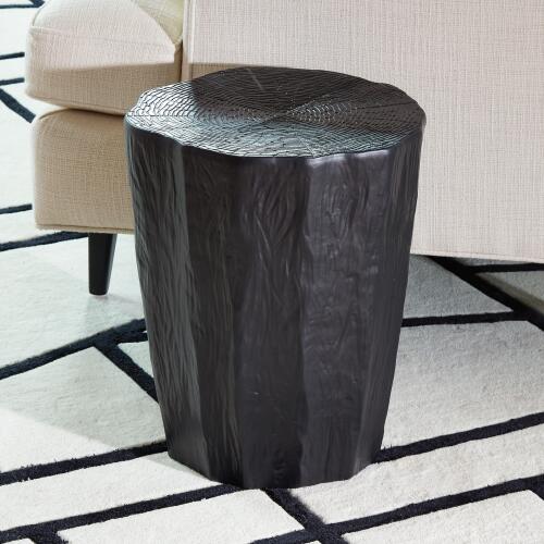 Trunk Side Table-Black