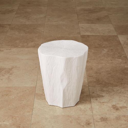 Trunk Side Table-White