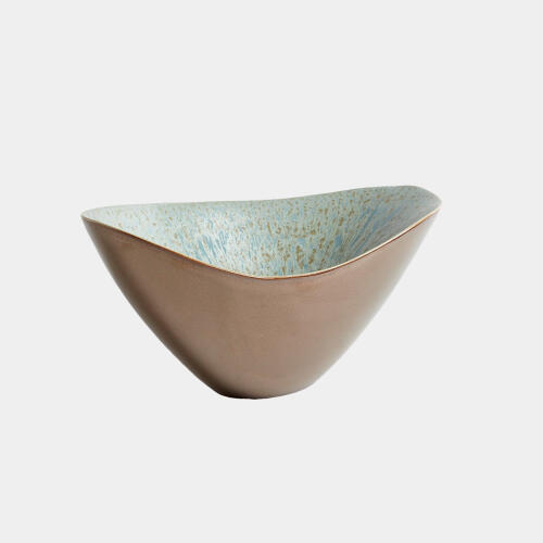 Marta's Bowl-Bronze Reactive Blue
