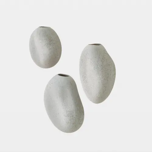 Calcasieu Wall Vases-Gray