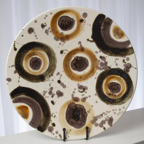 Earthtone Spots Charger