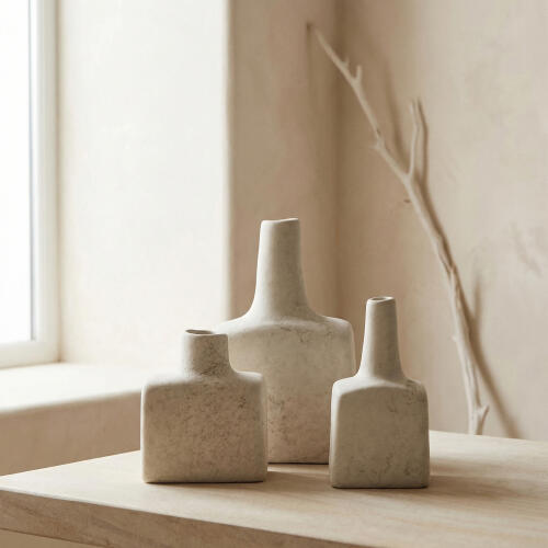 Fremen Tall Stack Bottle-Reactive Ivory