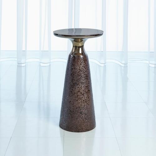Meteor Taper Table-Bronze