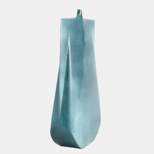 Kimono Vase-Teal