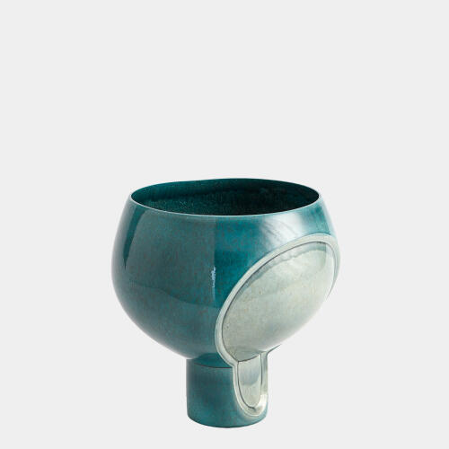 Eero Pod Vase-Azure-Squat