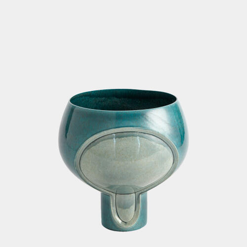 Eero Pod Vase-Azure-Squat