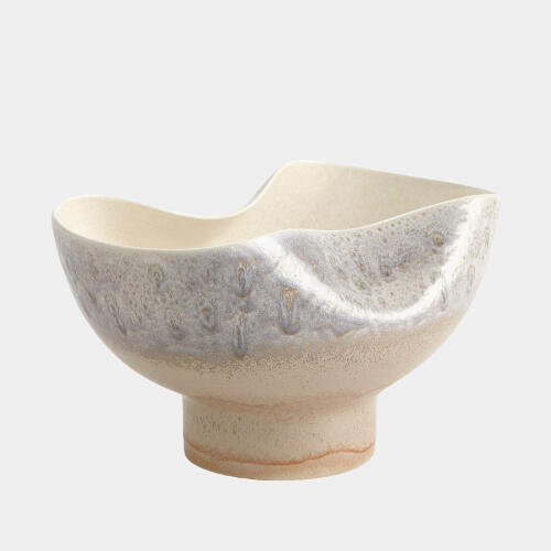 Dented Bowl-Cream Rises