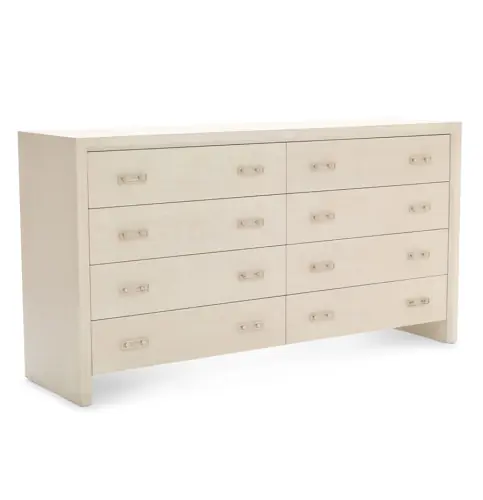 Malibu 8-Drawer Dresser - White