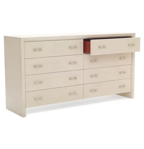 Malibu 8-Drawer Dresser - White