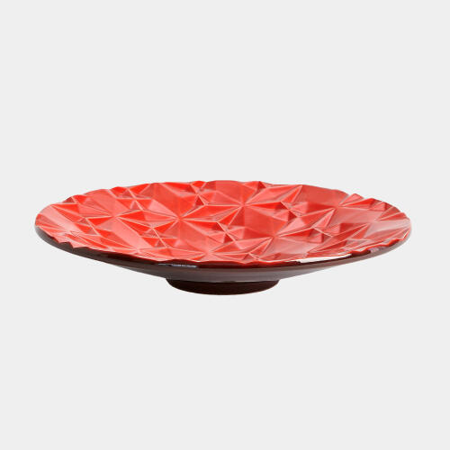 Geometric Charger-Red