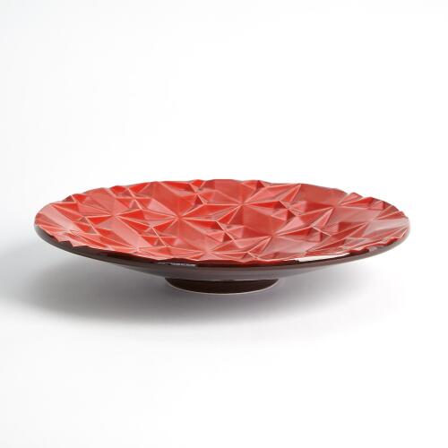 Geometric Charger-Red