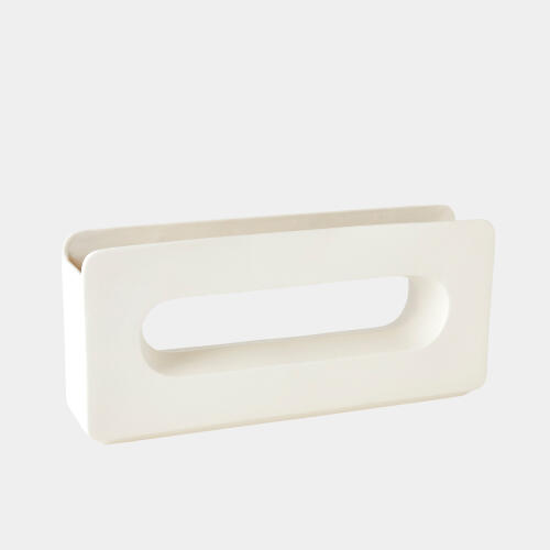 Maia Rectangle Vase-White