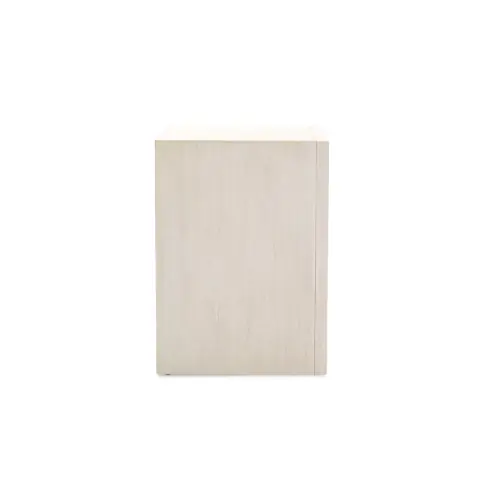 Malibu Small 3-Drawer Side Table - White