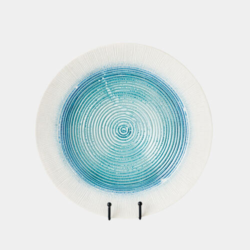 Ribbed Charger-Lamb's Ear