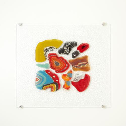 Fused Glass Wall Panel