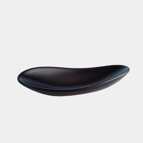 Oblong Platter Bowl-Matte Black