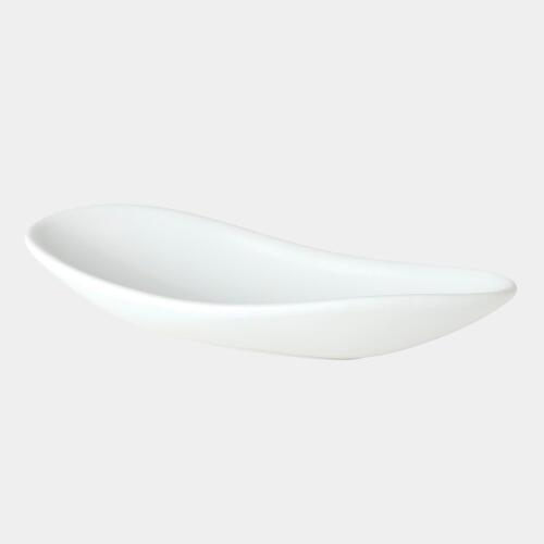 Oblong Platter Bowl-Matte White
