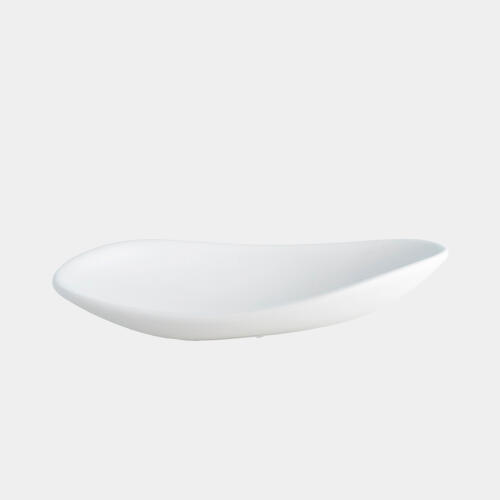 Oblong Platter Bowl-Matte White