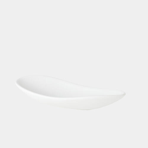 Oblong Platter Bowl-Matte White