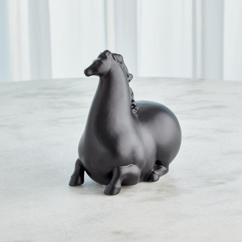 Libertino Horse-Matte Black