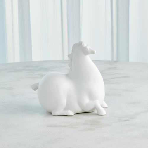 Libertino Horse-Matte White