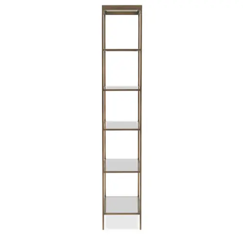 Vienna Bookcase - Antique Brass
