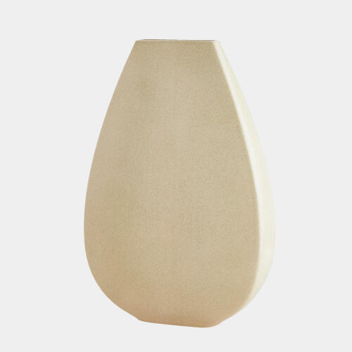 Giant Teardrop Vase-Butter Crackle