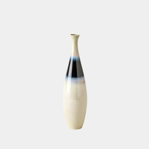 Banded Bottle-Cobalt-Sm