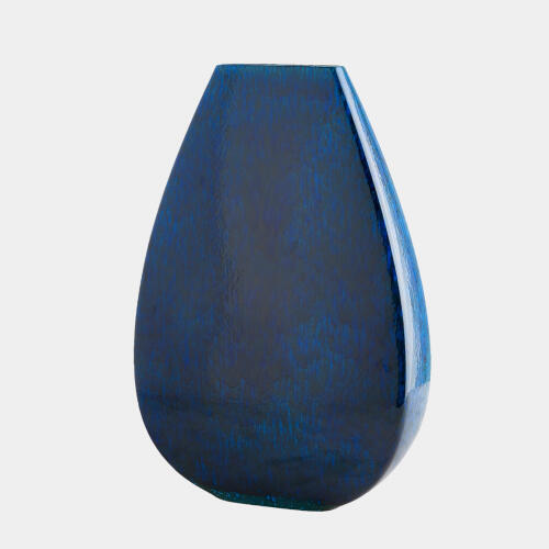 Giant Teardrop Vase-Cobalt