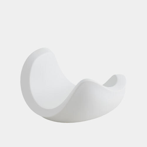 Curl Bowl-Matte White