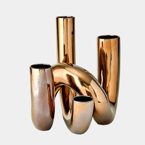 Cellentani Vase-Bronze