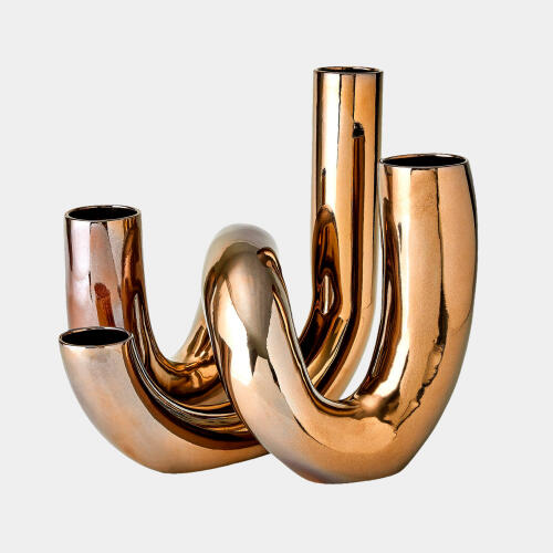 Cellentani Vase-Bronze