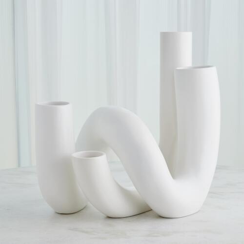 Cellentani Vase-Matte White