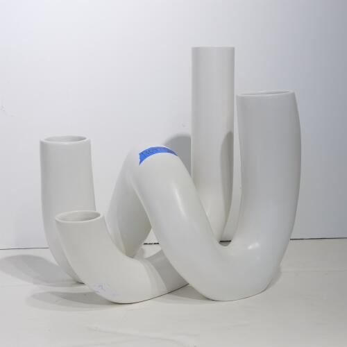 Cellentani Vase-Matte White