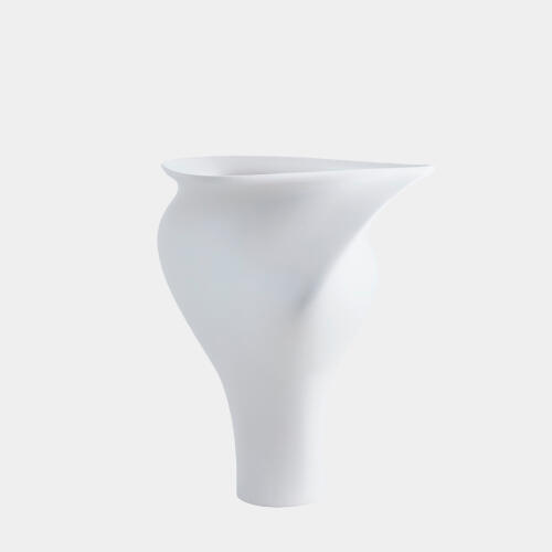 Tranquility Vase-Matte White