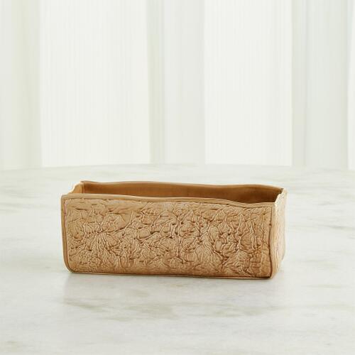 Crinkle Craft Bowl-Camel
