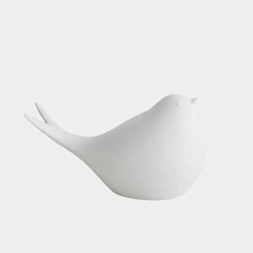 Sated Bird-Matte White