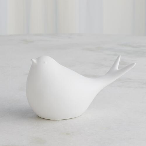 Sated Bird-Matte White