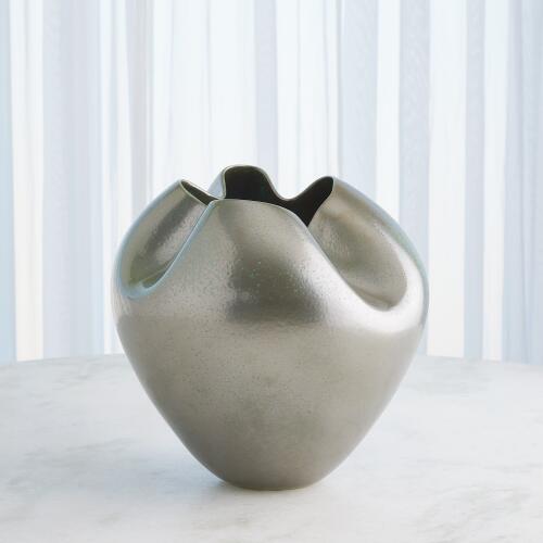 Plait Vase-Green Haze