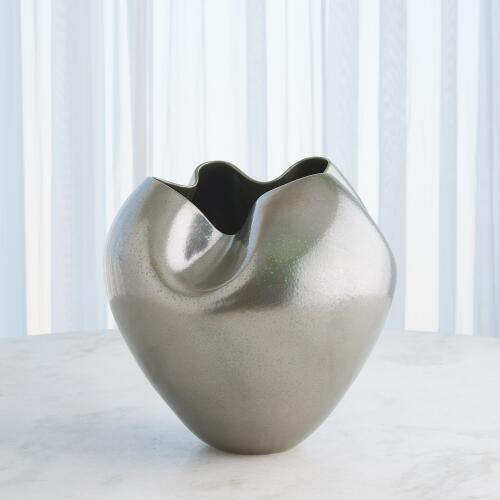Plait Vase-Green Haze
